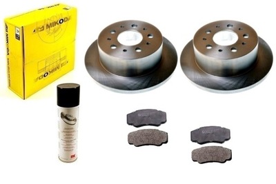 DISCS PADS CITROEN JUMPER FIAT DUCATO PEUGEOT BOXER 2002-2006 REAR 1.4T - milautoparts-fr.ukrlive.com