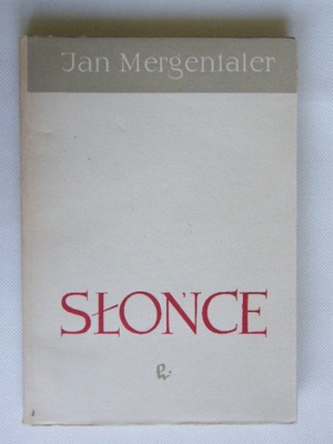 SŁOŃCE Jan MERGENTALER