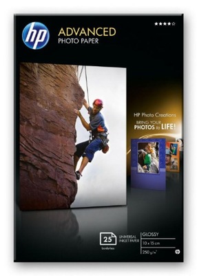 Papier foto HP Advanced 10x15 250g 25 ark. Q8691A