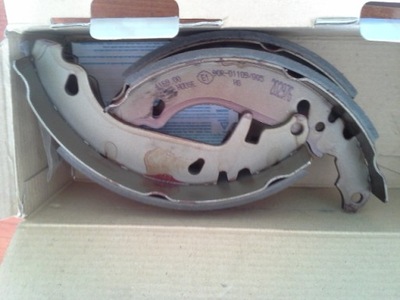 КОЛОДКИ ТОРМОЗА 4196.00 ЗАД RENAULT CLIO, R5, R19 