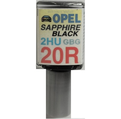 Lakier samochodowy ZAPRAWKA ARA Opel Z20R 20R Saphire Black 10ml