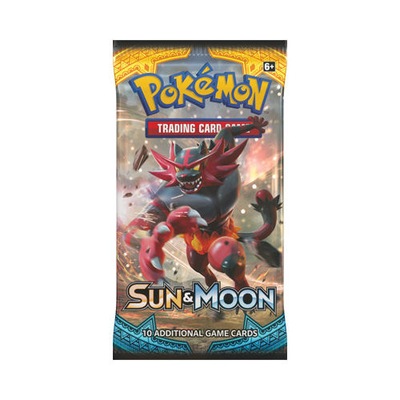 Karty Pokemon Trading Card Game Sun & Moon Booster Pack