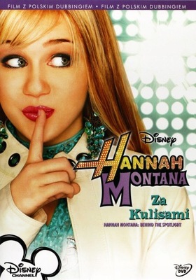 Hannah Montana za kulisami DVD BOX FOLIA