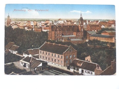 Malbork k/ Gdańska Poczta główna Stare miasto 1915