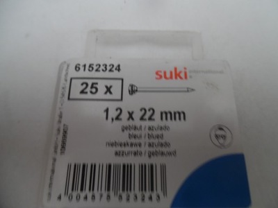 GWOŹDZIE OZDOBNE 1,2x22mm TAPICERSKIE 25 szt!!