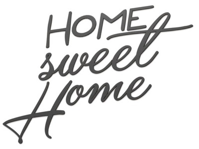 Drewniany Napis 3D na ścianę HOME Sweet Home