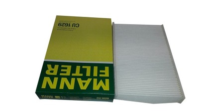Mann фільтр салонний cu1629 renault fluence juke фото №1