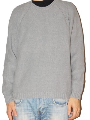 Hugo Boss sweter męski rozmiar 46 szary