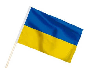 Ukraina Flaga 150x90 cm Flagi Ukrainy NA TUNEL