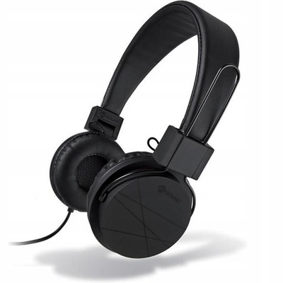 SŁUCHAWKI NAUSZNE MYSOUND SPEAK STREET BLACK CZARNE Z MIKROFONEM