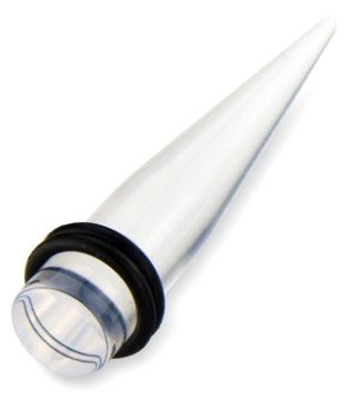 ROZPYCHACZ TAPER przeźroczysty TUNEL 8mm
