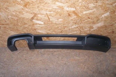 Спойлер диффузор задняя audi a3 8v5 sedan lift s-line фото №1