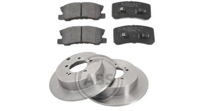 DISCS + PADS REAR CITROEN C4 II C-CROSSER GER - milautoparts-fr.ukrlive.com