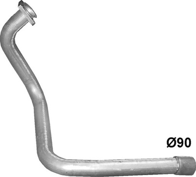 RENAULT MIDLUM 4,1 SILENCER TUBE MANIFOLD - milautoparts-fr.ukrlive.com