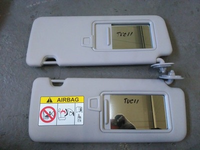 Hyundai tucson ii 2015 захист сонцезахисна ліва права фото №1