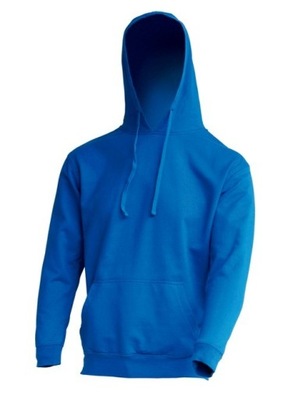 Bluza z kapturem męska - Niebieska - 3XL