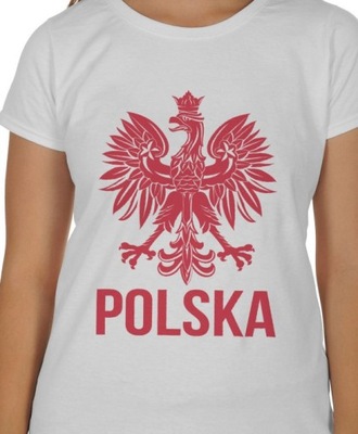Koszulka damska - Polska - rozm. S