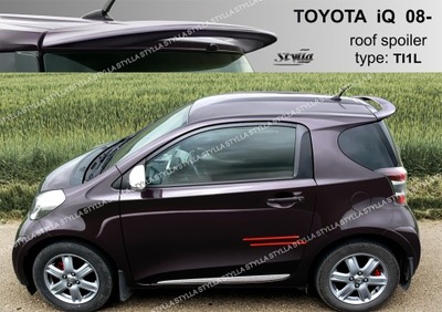 SPOILER SPOILER FOR TOYOTA IQ HATCHBACK 01/2009-- - milautoparts-fr.ukrlive.com