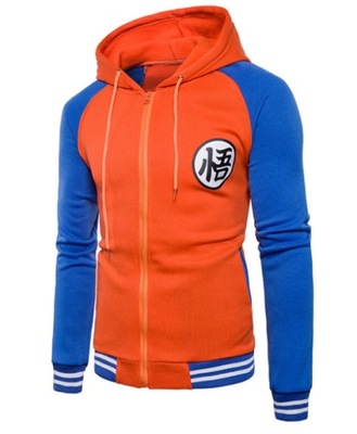 Dragon Ball Z DBZ bluza Son Goku Vegeta Z Kapturem