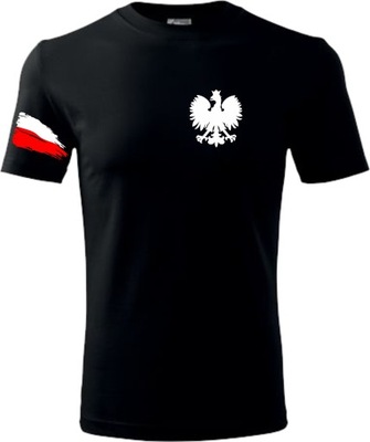 Koszulka Patriotyczna Orzełek T-shirt r. L