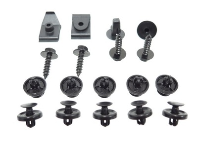 Клипсы штифты винты подкрылок toyota corolla e15 фото №1