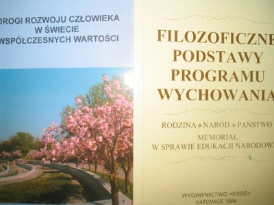 FILOZOFICZNE PODSTAWY WYCHOWANIA Szołtysek dedyk..