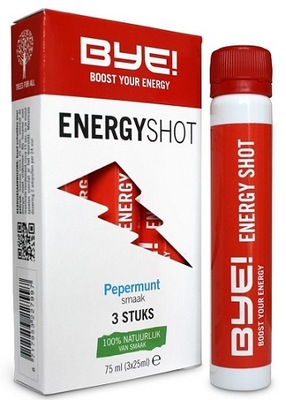 BYE! Energy Shot - 3 x 25 ml Shot energetyczny