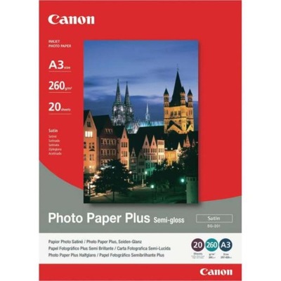 Papier foto Canon SG-201 A3 260g/m2 20ar PÓŁMAT