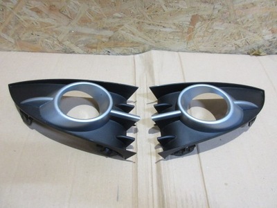 Renault scenic ii lift решётка бампера комплект l+p фото №1