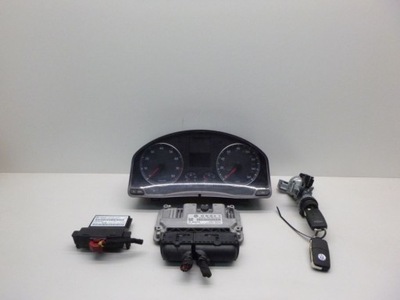 Vw golf v 5 jetta модуль иммобилайзер комплект фото №1