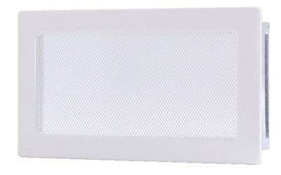 Kratka biała 11x24 kominek,wentylacja-JAKOŚĆ