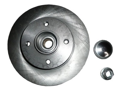 SET 2 PCS. DISCS BRAKE RENAULT MEGANE II CLIO III REAR + BEARING + ABS - milautoparts-fr.ukrlive.com