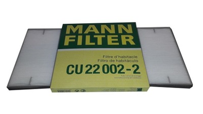 MANN FILTER CABIN CU22002-2 SUZUKI GRAND VITARA - milautoparts-fr.ukrlive.com