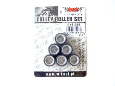 Rolki wariatora SKUTER 15,5x19 6 sztuk 5,5G - milautoparts-fr.ukrlive.com