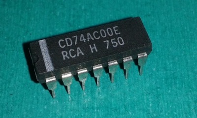 CD74AC00E DIP RCA układ scalony id15799P37T2