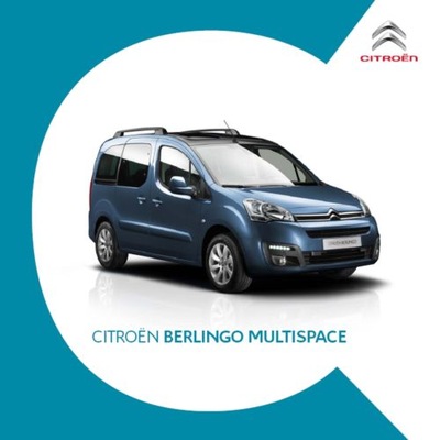 Citroen Berlingo Multispace prospekt 2016 Austria - milautoparts-fr.ukrlive.com