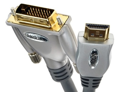 Kabel przewód HDMI-DVI PROLINK 5m
