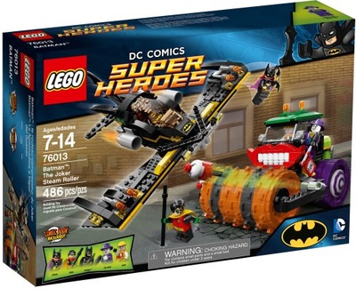 LEGO BATMAN SUPER HEROES 76013 PAROWY WALEC JOKERA