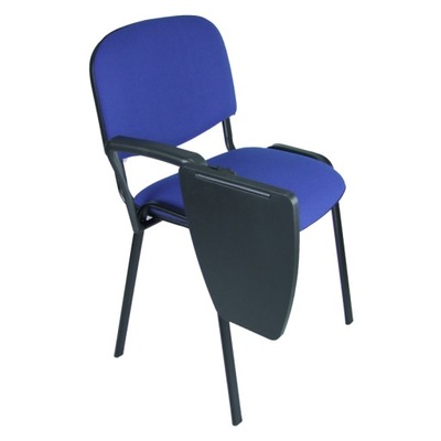 krzesło konferencyjne iso z pulpitem stolikiem