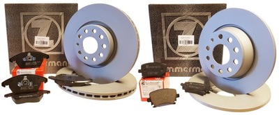 VW PASSAT B6 B7 CC 1.9 2.0 TDI DISCS PADS P T - milautoparts-fr.ukrlive.com