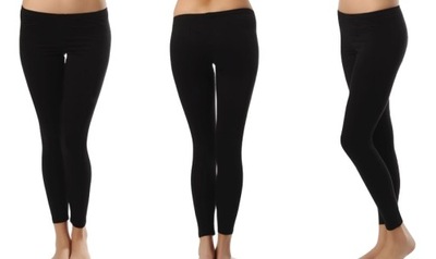 DOREANSE: LEGGINSY-GETRY MODAL 8012 :L: CZARNE