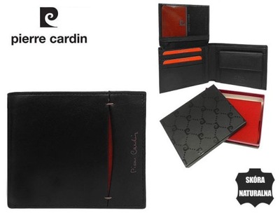 Portfel męski skóra naturalna Pierre Cardin 8806