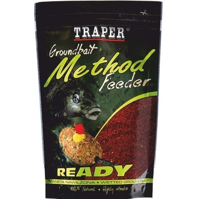 Zanęta Traper Method Feeder Ready Morwa czerwona 750g