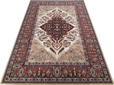 Dywan wełniany ISFAHAN LEYLA 200x300 bursztyn beż 2x3