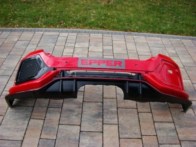 Honda civic x бампер задняя задний фото №1