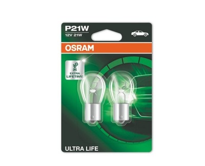 AMPOULE 12V P21W 21W BA15S /JEDNOWLOKNOWA/ ULTRA LIFE / OPAK 10 PRIX ZA 2- D'UNE PIÈCES OSRAM - milautoparts-fr.ukrlive.com