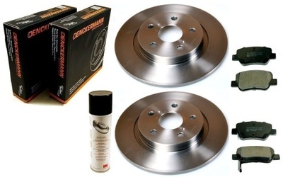 DISQUES SABOTS DE FREIN TOYOTA AVENSIS T27 2009- ARRIÈRE KIT - milautoparts-fr.ukrlive.com