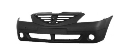 Бампер передний do dacia logan sedan 2004-2009 фото №1