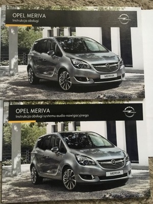 OPEL MERIVA II RÉFECTION 2013-2017 POLSKA INSTRUCTION DE SERVICE + RADIO NAVIGATION - milautoparts-fr.ukrlive.com