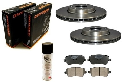 DISCS PADS NISSAN MICRA K13 2010- NOTE E12 2013- FRONT SET - milautoparts-fr.ukrlive.com